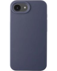 Silicon case for iPhone 16e Dark Blue