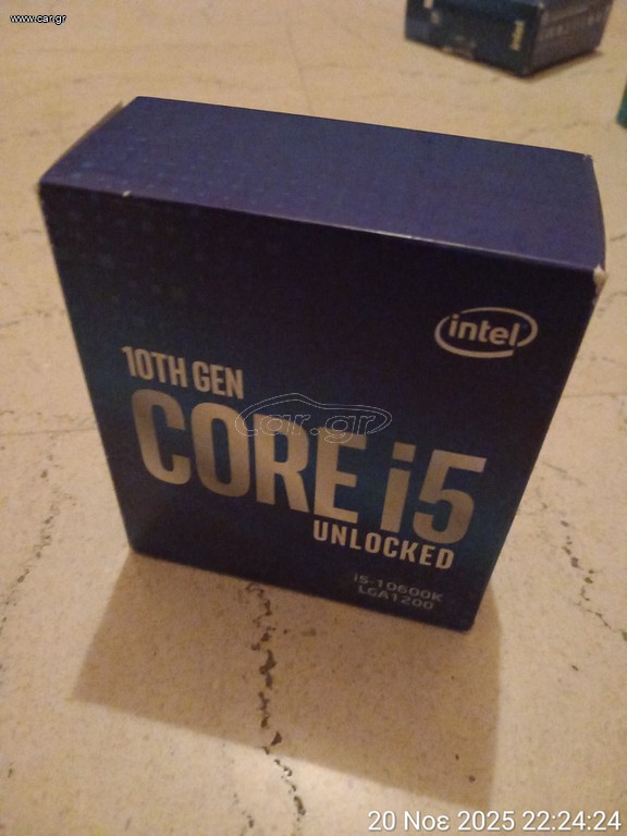 Intel Core i5-10600K 4.1GHz Processor 6 Core for Socket 1200 in Box