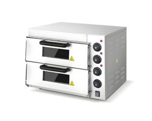 INOXWEB 2027-Dynamic EP-2ST φούρνος πίτσας πέτρας διπλός ICS-300.0027