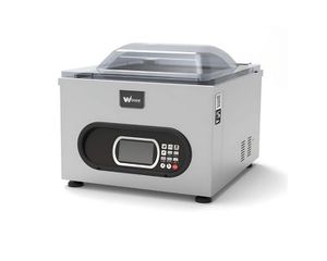 INOXWEB 2027-Waage DVA 41 vacuum εσωτερικής αναρρόφησης επιτραπέζιο με μπάρα συγκόλλησης 410mm ICS- 070.0001
