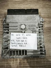 VW golf VI diesel. 03L907425C (VAG OEM) / 5WP42902AA (Continental) / SIMOS PCR2.1