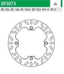 ΔΙΣΚΟΠΛΑΚΑ DF5073A XLV600 650 700 ΕΜΠ 256-166-144 4ΤΡ NEWFREN