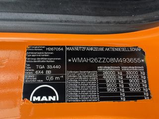 Γερανοί - Φορτηγά Με Γερανό MAN 2009 MAN TGA 33.440 6X4 BB-thumb-41