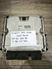 Peugeot 406 diesel. 9652183480 (PSA OEM) / 0281011520 (BOSCH) / EDC15C2