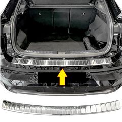 ΝΙΚΕΛ ΔΙΑΚΟΣΜΗΤΙΚΟ - ΠΡΟΣΤΑΤΕΥΤΙΚΟ ΠΙΣΩ ΠΡΟΦΥΛΑΚΤΗΡΑ (ΕΞΩΤΕΡΙΚΑ)  "ΑΝΟΞΕΙΔΩΤΟ" ΓΙΑ RENAULT RAFALE (2024+)