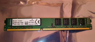 Kingston Valueram DDR3 Module 1x8GB, 1600mhz για Desktop KVR16N11/8
