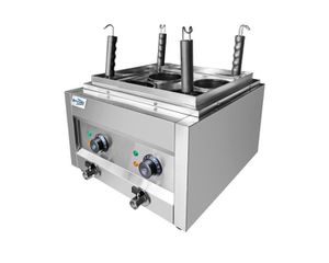 INOXWEB 2027-Dynamic EPC-4 βραστήρας ζυμαρικών με 2 βρυσάκια αποστράγγισης και 4 κάδους βρασμού ICS-300.0746