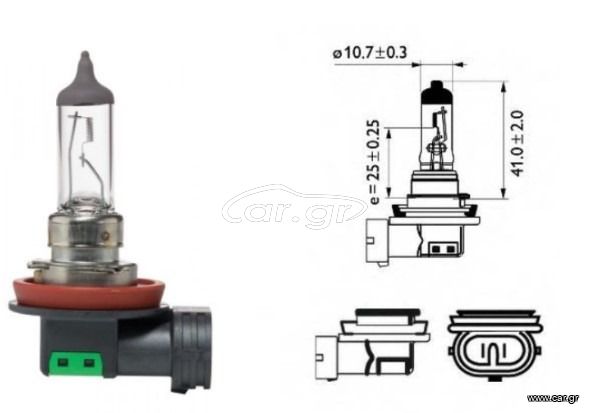 ΛΑΜΠΑ NORMA 12V 55W H11