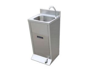 INOXWEB 2027-Dynamic HS-S46 Νεροχύτης χεριών hands-free/ποδοκίνητο ICS-300.0176