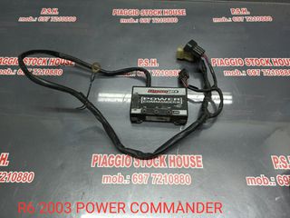 POWER COMMANDER YAMAHA R6 (2003) ΣΕ ΑΡΙΣΤΗ ΚΑΤΑΣΤΑΣΗ!! PIAGGIO STOCK HOUSE! ΝΟ.1 ΣΕ ΟΛΗ ΤΗΝ ΕΛΛΑΔΑ!!