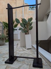 Ξύλινες βάσεις / στάντ ρούχων (5 τεμάχια)