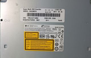 LG GH22NS50 Super Multi-Disk Drive-Serial ATA-Internal-5.25"-thumb-1