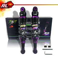 ΑΜΟΡΤΙΣΕΡ ΠΙΣΩ RED LEO / ESR31- 33CM  ΜΑΥΡΑ ΜΩΒ HONDA ASTREA GRAND / HONDA GLX90 / HONDA GLX50 / SUZUKI ADDRESS