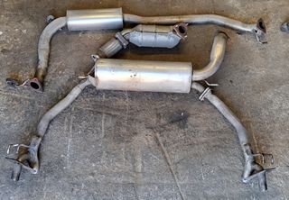 Εξάτμιση ολόκληρη με καταλυτη από Honda Civic Fk1 2006-2012 5θυρο.ΧΩΡΙΣ ΚΑΤΑΛΥΤΗ