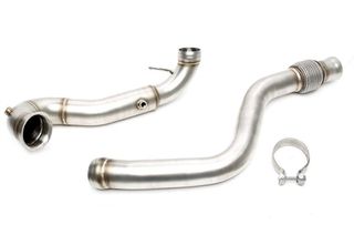 Βελτίωσης Downpipe κατάλληλος για Mercedes Benz CLA-Class Coupe C117, CLA Shooting Brake X117, C45 AMG +10% αύξηση ιπποδύναμης +20-30 hp