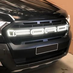 Ford Ranger T8 Wildtrak 2019-2022 | Μάσκα Με Λογότυπο FORD & LED