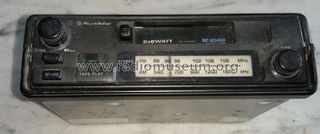 ROADSTAR Car Audio / Radio-Cassette + PIONEER 4'' - 2 Way Speakers / Operating / Vintage !
