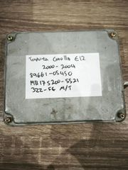 Toyota Corolla E12. 89661-05450 (TOYOTA OEM) / MB175200-5521 (DENSO) / 3ZZ-FE M/T