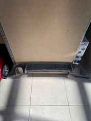 Diffuser Πίσω Προφυλακτήρα Για VW Golf VII (7) 13-17 GTI Με 2 Μονές Εξατμίσεις Δεξια & Αριστερά Από Abs Πλαστικό