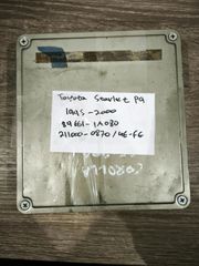 Toyota starlet p9 . 89661-1A080 (TOYOTA OEM) / 211000-0870 (FUJITSU TEN) / 4E-FE