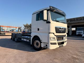 Φορτηγό Με Αλλαζόμενη Καρότσα MAN 2013 TGS 26.480 / HIAB L20-thumb-1