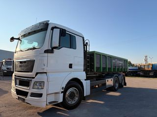Φορτηγό Με Αλλαζόμενη Καρότσα MAN 2013 TGS 26.480 / HIAB L20-thumb-2
