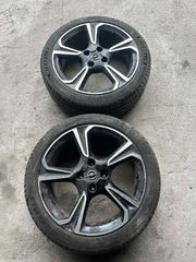 OPEL CORSA F GS-LINE ΔΥΟ ΖΑΝΤΕΣ 7x17 et38 ΤΙΜΗ ΤΕΜΑΧΙΟΥ