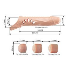 Pretty Love penis extender with 3 removable extender tips-thumb-4
