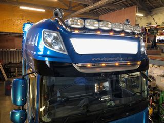 Φωτεινή Επιγραφή Led Λευκό DAF XF 105 /XF 106 Super Space Cab 28 x 146cm