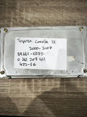 Toyota Corolla IX . 89661-02730 (TOYOTA OEM) / 0261207411 (BOSCH) / 4ZZ-FE