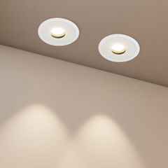 Χωνευτό Downlight Σποτ LED 7W 875lm 15° AC 220-240V IP20 Φυσικό Λευκό 4500K - Bridgelux COB Chip & TÜV SÜD Driver - Λευκό Ματ - Μ8.3 x Π8.3 x Υ8.16cm / Q7.3cm - 5 Χρόνια Εγγύηση