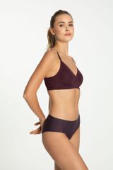 Bikini Slip Dark Plum Simple-thumb-1