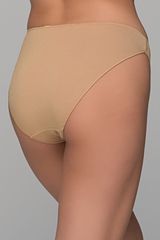 High Leg Σλιπ Bikini Bamboo - Μπεζ-thumb-1