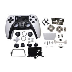 Full Housing Shell για PS5 Controller Dualsense BDM-030 Λευκό-thumb-1