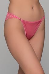 Σατέν Brazilian Slip με Δαντέλα Καρπουζί