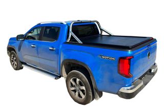 Σκαλοπάτια Αλουμινίου πλατιά Volkswagen Amarok 2023+-thumb-1