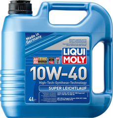 Liqui Moly Super Leicht­lauf Συνθετικό Λάδι Αυτοκινήτου 10W-40 4lt (9504)