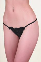 Σλιπ G-String Μαύρο Ariel
