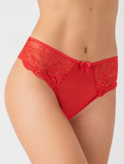 Ψηλόμεσο Slip Bikini Rozalia Κόκκινο