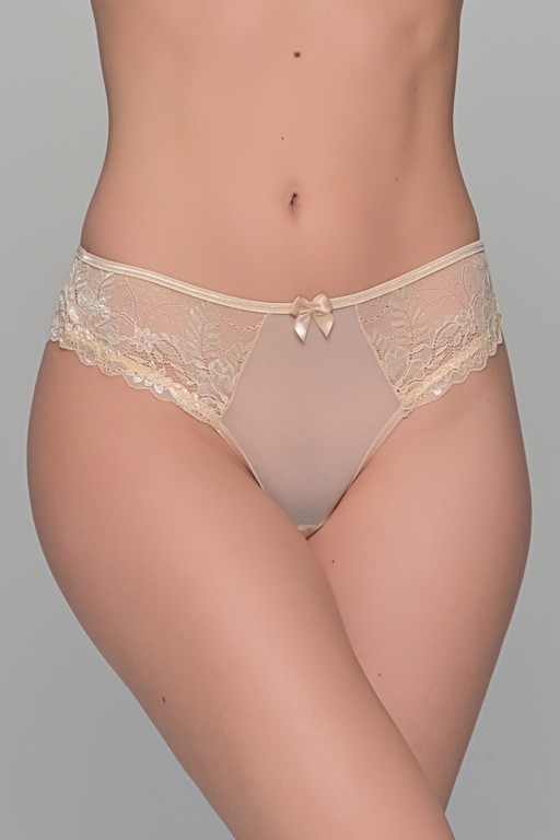 Ψηλόμεσο Slip Bikini Rozalia Μπεζ
