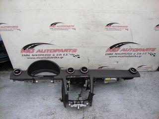 Αερόσακος  Set  AUDI A3 (2003-2008)     oδηγού,συνοδηγού με ταμπλό, ζώνες, ταινία, εγκέφαλος    2 μπριζες