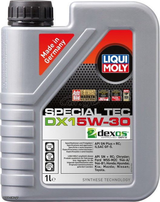 Liqui Moly Special Tec DX1 Συνθετικό Λάδι Αυτοκινήτου 5W-30 1lt 20967