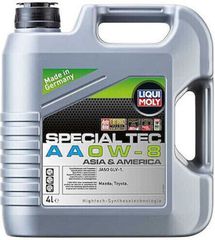 Liqui Moly Special Tec Aa Λάδι Αυτοκινήτου 0W-8 4lt 21768