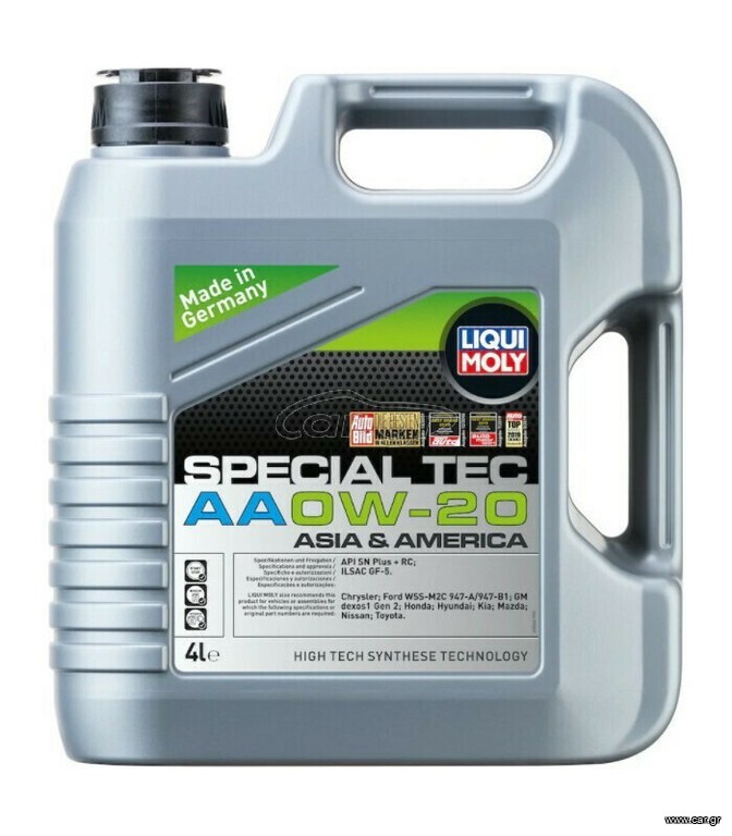 Liqui Moly Special Tech AA Λάδι Αυτοκινήτου 0W-20 4lt 9705