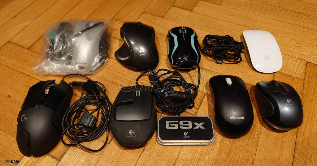 8 ποντικια - Gaming Mouse και απλα