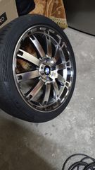 Ζάντες 18’’ Για bmw αλουμινίου με Φρέσκα Λάστιχα continental (07/2024) – Άριστη Κατάσταση