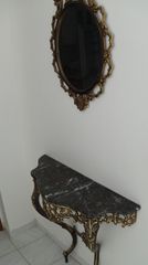 Σετ πολυτελής κονσόλα τοίχου και καθρέφτης σε στυλ μπαρόκ/ροκοκό