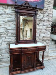 Κονσόλα Με καθρέφτη αντίκα του 1920