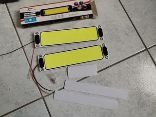 Σετ 2 τεμ. Φωτιστικά - Πλαφονιερες LED  COB 24.5cm 12V/24V 16W ψυχρό λευκό 6000K