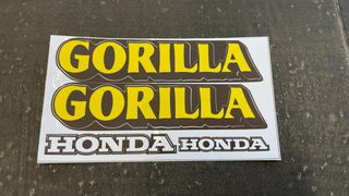 HONDA GORILLA - Aftermarket αυτοκολλητα (σετ) για Τεποζιτο Γοριλα